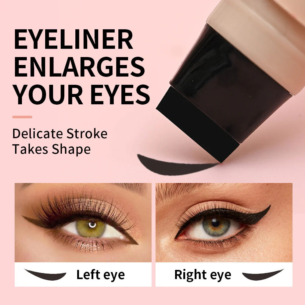 Rotating eye liner stamp pen-Black