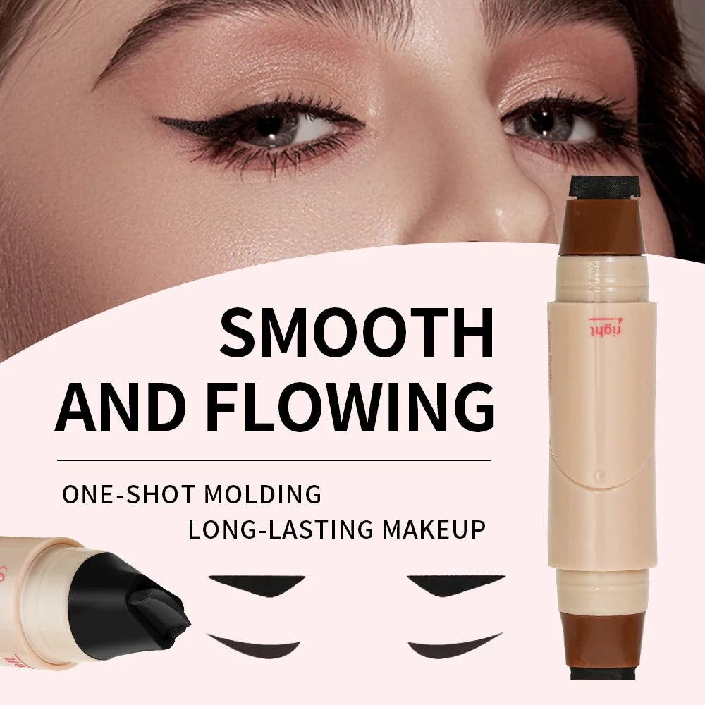 Rotating eye liner stamp pen-Black
